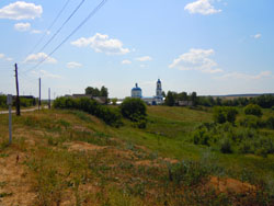 Храм Казанской иконы Божией Матери в селе Новая Анзирка. Увеличить изображение. Размер файла: 125,68 Kb [800X600]