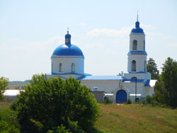 Храм Казанской иконы Божией Матери в селе Новая Анзирка. Увеличить изображение. Размер файла: 105,57 Kb [800X600]