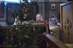 Рождественское богослужение в Свято-Вознесенском соборе г. Набережные Челны. Увеличить изображение. Размер файла: 108 Kb [800X532]