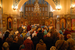 Праздник Покрова Божией Матери в Боровецкой церкви. Увеличить изображение. Размер файла: 172,75 Kb [800X536]