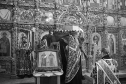 Увеличить изображение. Вынос Плащаницы. 800х536. 160кБ