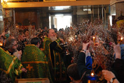 Увеличить. Вход Господень в Иерусалим. 536х800. 160кБ