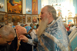 Праздник Покрова Божией Матери в Боровецкой церкви. Увеличить изображение. Размер файла: 164,34 Kb [800X536]