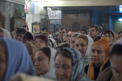 Рождественское богослужение в Свято-Вознесенском соборе г. Набережные Челны. Увеличить изображение. Размер файла: 83,81 Kb [800X532]