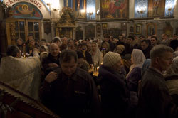Рождественское богослужение в Свято-Вознесенском соборе г. Набережные Челны. Увеличить изображение. Размер файла: 103,73 Kb [800X532]