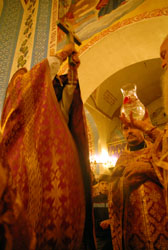 Всенощное Бдение в канун Воздвижения Креста Господня. Увеличить изображение. Размер файла: 125,34 Kb [536X800]