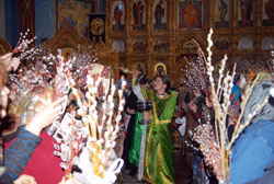 Увеличить. Вход Господень в Иерусалим. 536х800. 160кБ