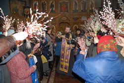 Увеличить. Вход Господень в Иерусалим. 536х800. 160кБ