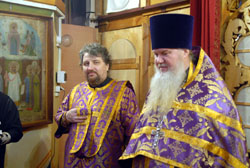 Чин прощения в Боровецкой церви. Увеличить изображение. Размер файла: 147,83 Kb [800X536]