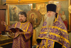 Чин прощения в Боровецкой церви. Увеличить изображение. Размер файла: 134,24 Kb [800X536]