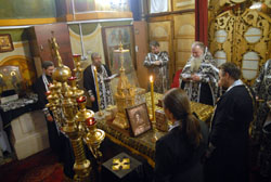 Чин прощения в Боровецкой церви. Увеличить изображение. Размер файла: 137,89 Kb [800X536]