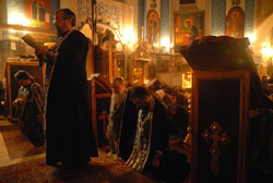 Чин прощения в Боровецкой церви. Увеличить изображение. Размер файла: 112,74 Kb [800X536]