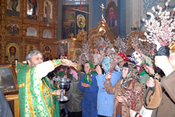 Увеличить. Вход Господень в Иерусалим. 536х800. 160кБ