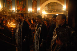 Чин прощения в Боровецкой церви. Увеличить изображение. Размер файла: 29,62 Kb [250X168]