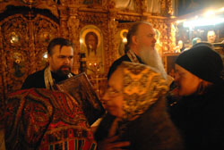 Чин прощения в Боровецкой церви. Увеличить изображение. Размер файла: 120,75 Kb [800X536]