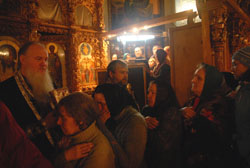 Чин прощения в Боровецкой церви. Увеличить изображение. Размер файла: 108,13 Kb [800X536]