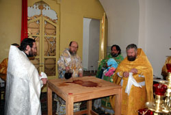 Освящение храма в г. Мензелинск. Увеличить изображение. Размер файла: 109,52 Kb [800X537]