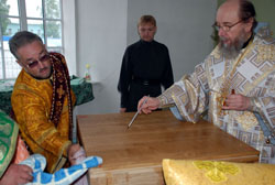 Освящение храма в г. Мензелинск. Увеличить изображение. Размер файла: 113,25 Kb [800X537]