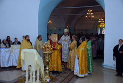 Освящение храма в г. Мензелинск. Увеличить изображение. Размер файла: 106,27 Kb [800X537]