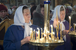 Рождественское богослужение в Свято-Вознесенском соборе г. Набережные Челны. Увеличить изображение. Размер файла: 104,79 Kb [800X532]