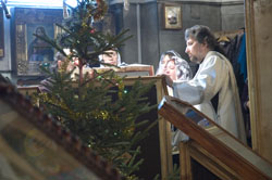 Рождественское богослужение в Свято-Вознесенском соборе г. Набережные Челны. Увеличить изображение. Размер файла: 115,74 Kb [800X532]