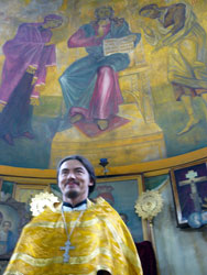 Божественная литургия в день памяти св. вмч. Пантелеимона. Увеличить изображение. Размер файла: 70,25 Kb [450X600]