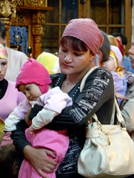 Божественная литургия в день памяти св. вмч. Пантелеимона. Увеличить изображение. Размер файла: 72,79 Kb [450X600]