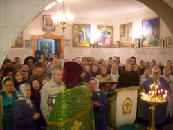 Всенощное бдение в канун памяти св. Ксении Петербурнской. Увеличить изображение. Размер файла: 141,65 Kb [800X600]