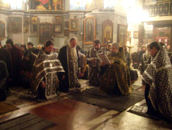 Чин Пассии в Боровецкой церкви. Увеличить изображение. Размер файла: 125,93 Kb [800X600]