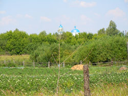 Храм Казанской иконы Божией Матери в селе Новая Анзирка. Увеличить изображение. Размер файла: 186,12 Kb [800X600]