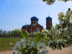 Весенний храм. Виды Свято-Вознесенского собора.Увеличить изображение. Размер файла: 125,52 Kb [800X600]
