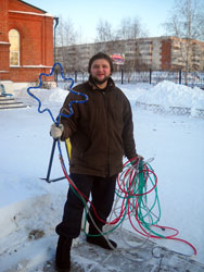 Подготовительные работы к Рождеству в Боровецкой церкви г. Набережные Челны. Увеличить изображение. Размер файла: 140,22 Kb [600X800]