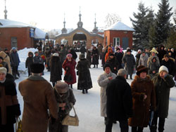 Юбилейные торжества в Свято-Вознесенском соборе. Увеличить изображение. Размер файла: 126,17 Kb [800X600]