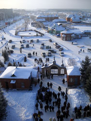 Юбилейные торжества в Свято-Вознесенском соборе. Увеличить изображение. Размер файла: 151,7 Kb [600X800]