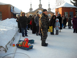 Юбилейные торжества в Свято-Вознесенском соборе. Увеличить изображение. Размер файла: 117,33 Kb [800X600]