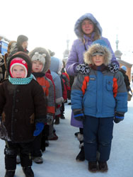 Юбилейные торжества в Свято-Вознесенском соборе. Увеличить изображение. Размер файла: 101,28 Kb [600X800]