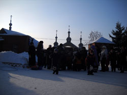 Юбилейные торжества в Свято-Вознесенском соборе. Увеличить изображение. Размер файла: 75,19 Kb [800X600]