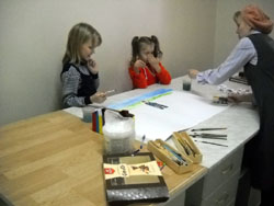 Занятия в детской воскресной школе Боровецкой церкви. Увеличить изображение. Размер файла: 98,04 Kb [800X600]