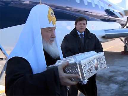Патриарх привез в Волгоград Дары волхвов
