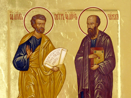 Петр  и  Павел:  два  непохожих апостола