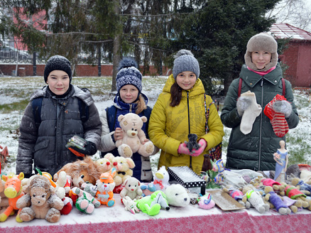 В помощь беженцам Донбасса