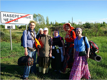 Пешее паломничество в Князево