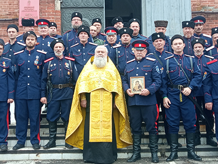 Благочинный Закамья принял участие в Казачьем круге
