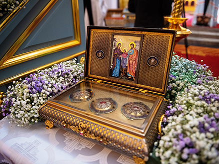 В Казань привезли ковчег с частью Пояса Богородицы
