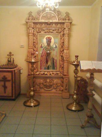 Часовня изнутри