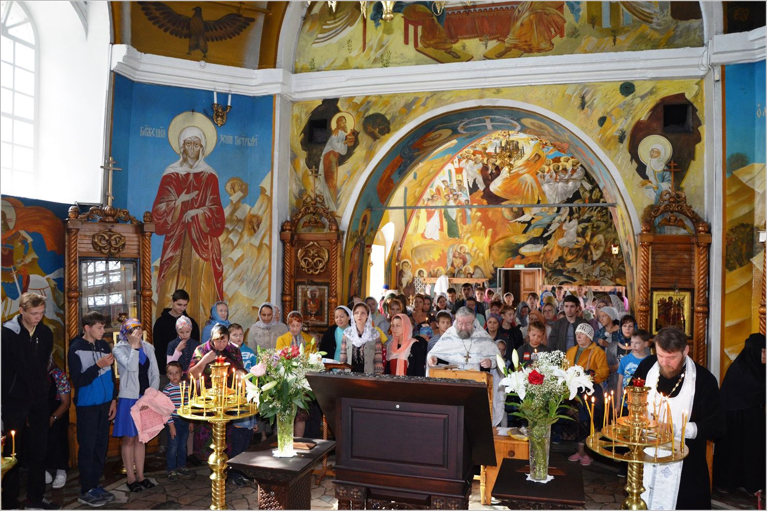 Храм косьмы и дамиана в химках