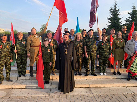 Представитель Закамского благочиния принимает участие в «Автопробеге Победы»