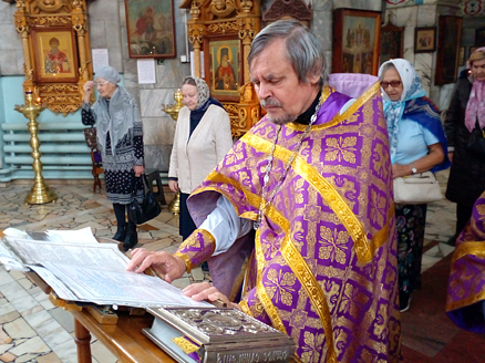 Молитва о мире в Боровецкой церкви