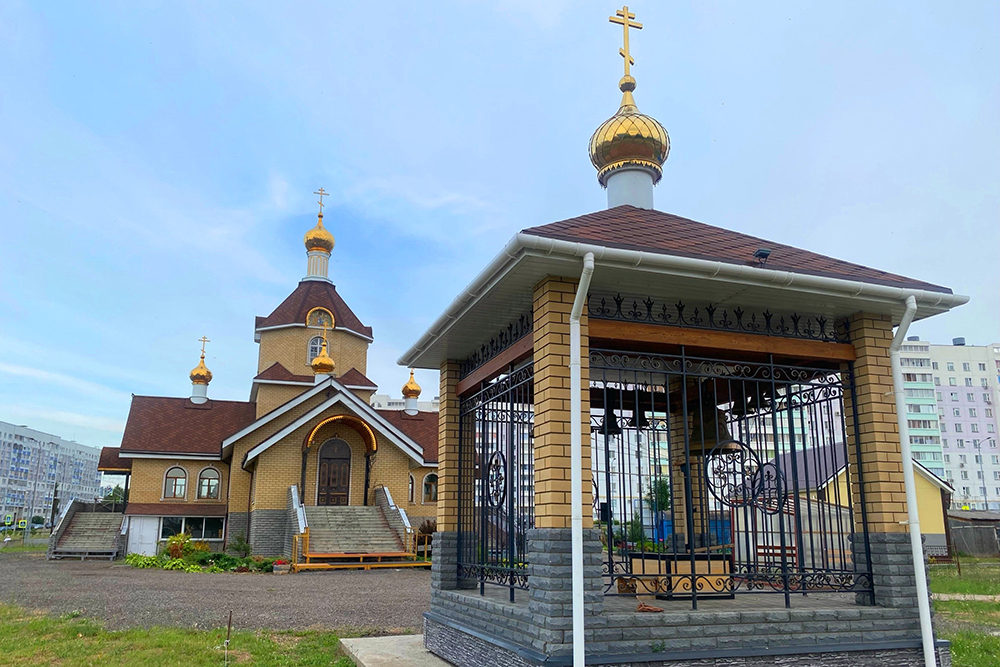 В храме Георгия Победоносца завершена роспись стен