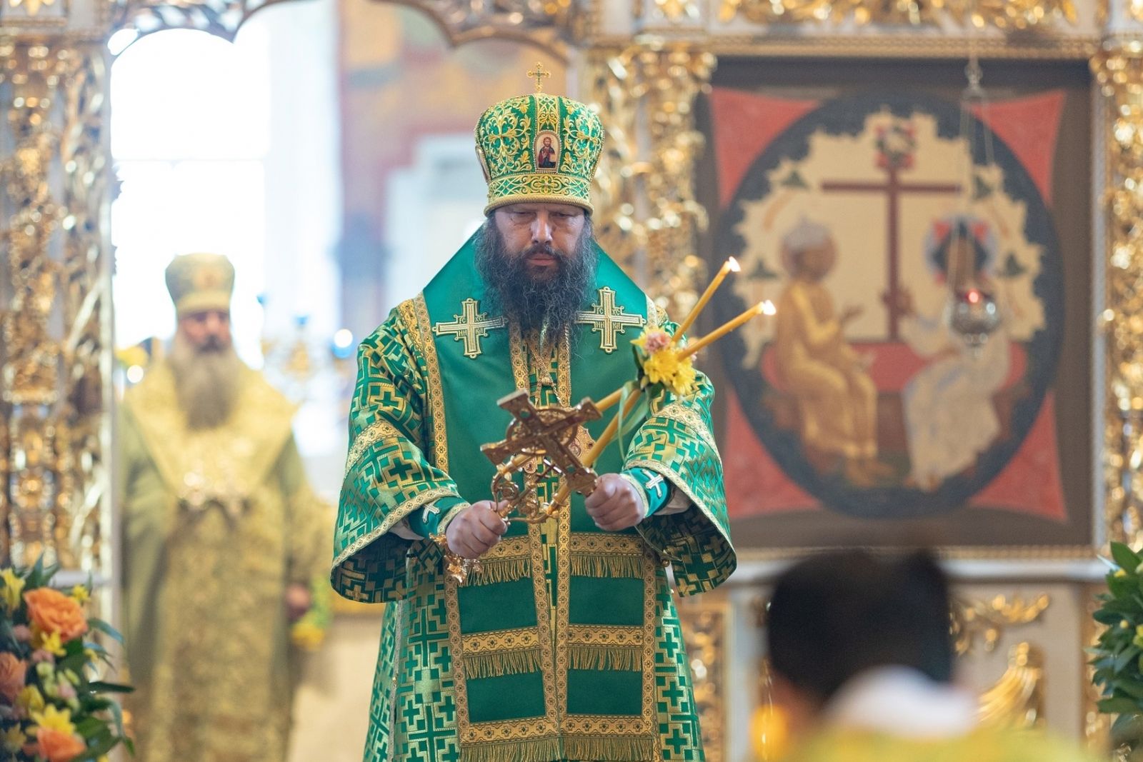 Епископ Гавриил поздравил митрополита Кирилла с именинами